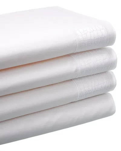 Maurizio Italy Skin Sheet Set In White