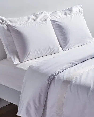 Maurizio Italy Stitches Duvet Set In White