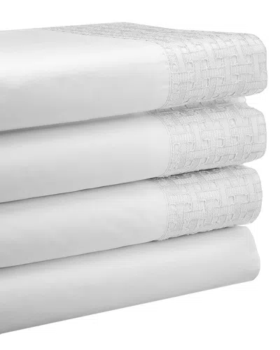 Maurizio Italy Windows Sheet Set In Gray