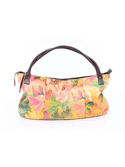 Pre-owned Maurizio Leather Hobo Bag In Yellow