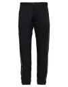Maurizio Massimino Man Pants Black Size 38 Cotton, Elastane In Black