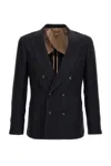 Maurizio Miri Grey Sam Blazer In Multi