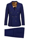 Maurizio Miri Double-breasted Suit Completi Blue In Blue