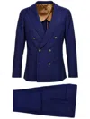 Maurizio Miri Double-breasted Suit Completi Blue In Blue