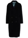 Maurizio Miri Double-breasted Maxi Coat With Button Closure