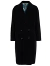 Maurizio Miri Double-breasted Maxi Coat With Button Closure