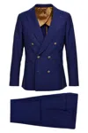 Maurizio Miri Double-breasted Suit Completi Blue