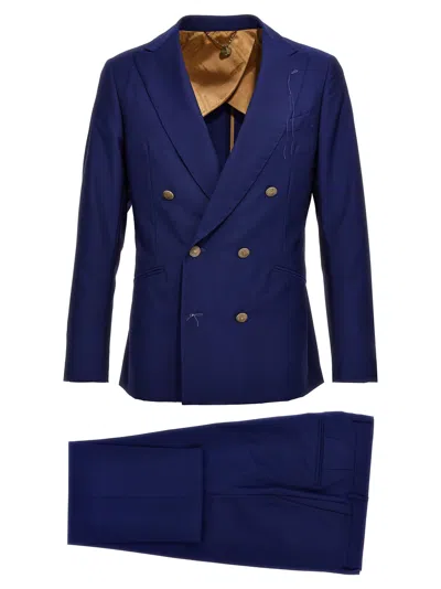 Maurizio Miri Double-breasted Suit Completi Blue