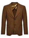 Maurizio Miri 'keanu' Blazer In Brown