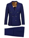 Maurizio Miri Double-breasted Suit Completi Blue In Blue