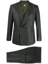 Maurizio Miri Sam Double-breasted Suit In Green
