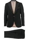 Maurizio Miri Single-breasted Two-piece Suit In Black