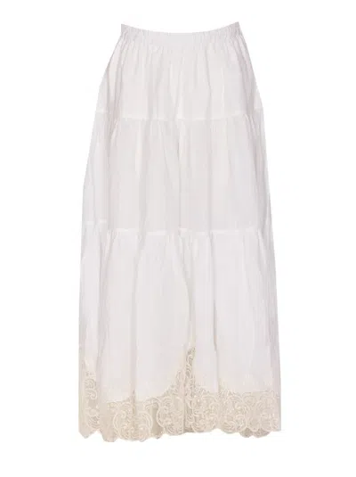 Maurizio Miri Skirts In White