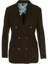 Maurizio Miri Dark Green Stevie Blazer In Green