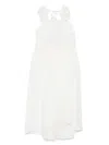 Maurizio Mykonos Corded-lace Maxi Dress In White