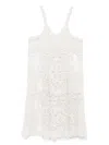 Maurizio Mykonos Corded-lace Midi Dress