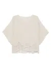 Maurizio Mykonos Lace-detail Blouse
