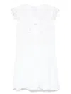 Maurizio Mykonos Lace-detail Mini Dress In White