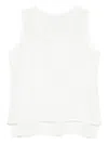 Maurizio Mykonos Silk Top In White