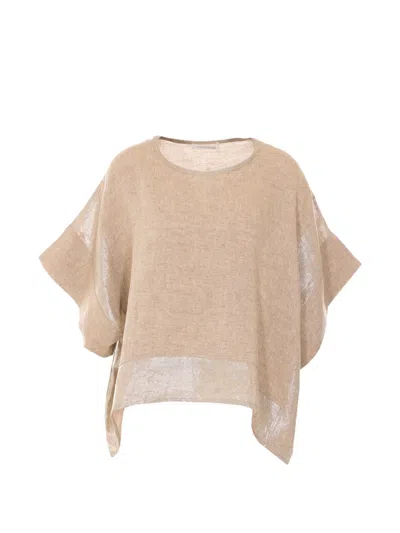 Maurizio Pecoraro Oversized Top In Brown