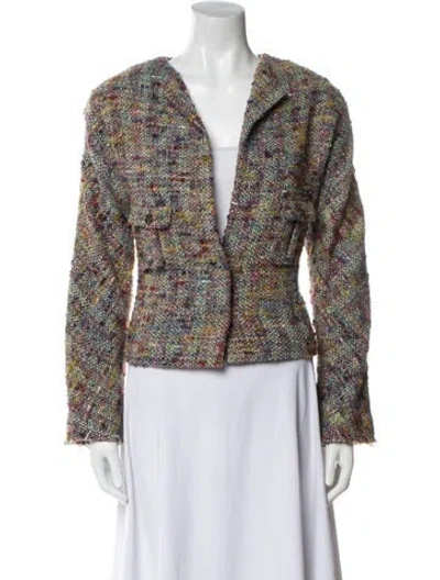 Pre-owned Maurizio Pecoraro Printed Evening Jacket In Multi
