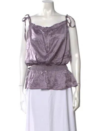 Pre-owned Maurizio Pecoraro Vintage 2000's Top In Purple