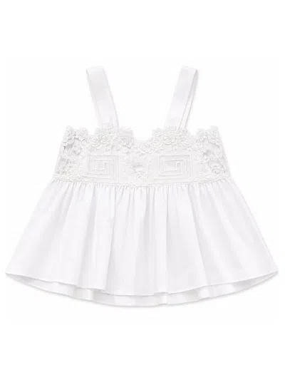 Maurizio Top With Lace In White