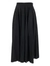 Mauro Grifoni Gonna Ampia In Cotone In Black