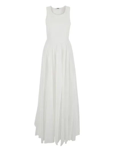 MAURO GRIFONI COTTON MAXI DRESS