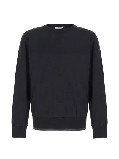 Mauro Grifoni Crew-neck Sweater In Gray