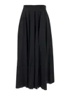 Mauro Grifoni Gonna Ampia In Cotone In Black
