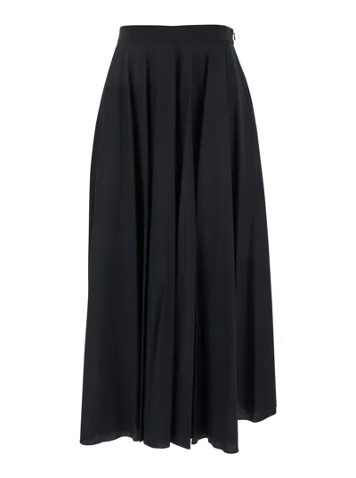 Mauro Grifoni Gonna Ampia In Cotone In Black