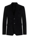 Mauro Grifoni Grifoni Man Blazer Charcoal Size 38 Cotton, Elastane In Grey
