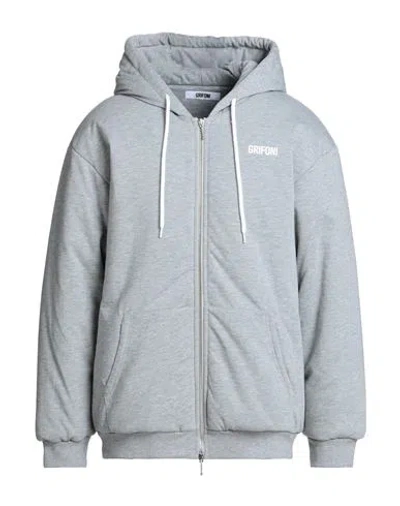 Mauro Grifoni Man Jacket Grey Size Xl Cotton