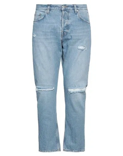 Mauro Grifoni Grifoni Man Jeans Blue Size 33 Cotton, Polyester