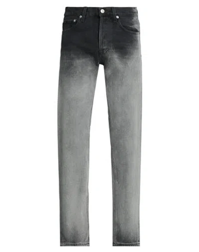 Mauro Grifoni Man Denim Pants Grey Size 30 Cotton