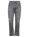Mauro Grifoni Grifoni Man Jeans Grey Size 33 Cotton, Elastane, Polyester In Grey