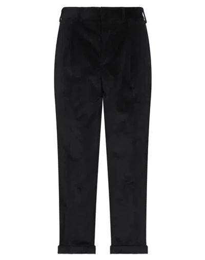 Mauro Grifoni Grifoni Man Pants Black Size 36 Cotton, Elastane
