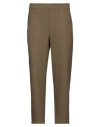 Mauro Grifoni Grifoni Man Pants Military Green Size 36 Polyester, Virgin Wool, Elastane