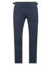Mauro Grifoni Grifoni Man Pants Navy Size 30 Cotton, Elastane In Blue