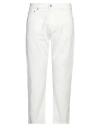 Mauro Grifoni Grifoni Man Pants Off White Size 36 Cotton, Elastane In Off White