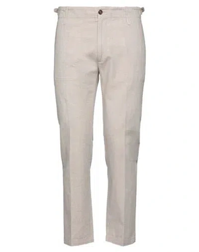 Mauro Grifoni Grifoni Man Pants Sand Size 36 Cotton, Linen In Beige