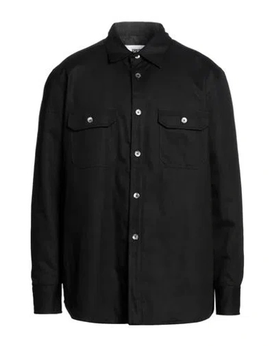Mauro Grifoni Man Shirt Black Size 40 Cotton
