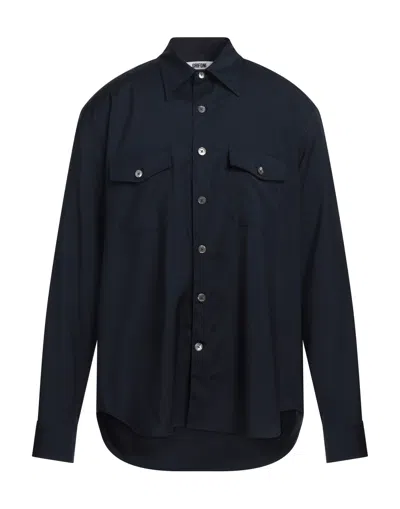 Mauro Grifoni Shirts In Blue