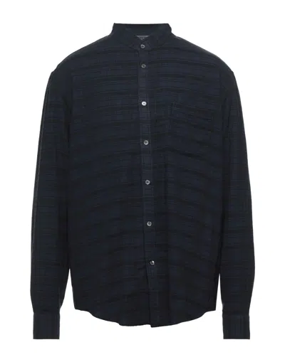 Mauro Grifoni Shirts In Blue