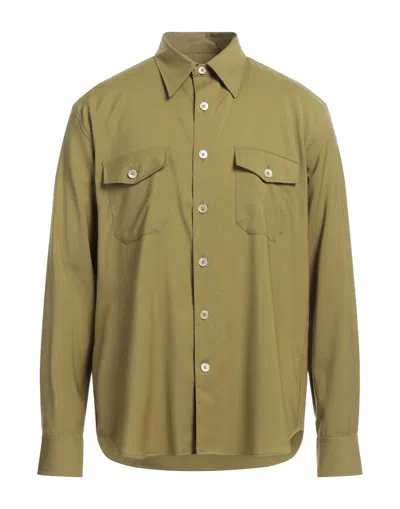 Mauro Grifoni Shirts In Green