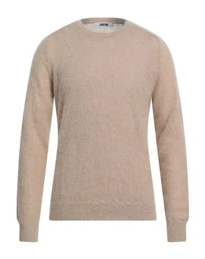Mauro Grifoni Grifoni Man Sweater Beige Size 40 Polyamide, Alpaca Wool, Mohair Wool