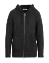 Mauro Grifoni Grifoni Man Sweatshirt Black Size 42 Cotton, Polyamide, Elastane In Black