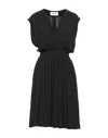 Mauro Grifoni Midi Dresses In Black
