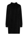 Mauro Grifoni Grifoni Woman Mini Dress Black Size 10 Viscose, Polyester, Polyamide In Black